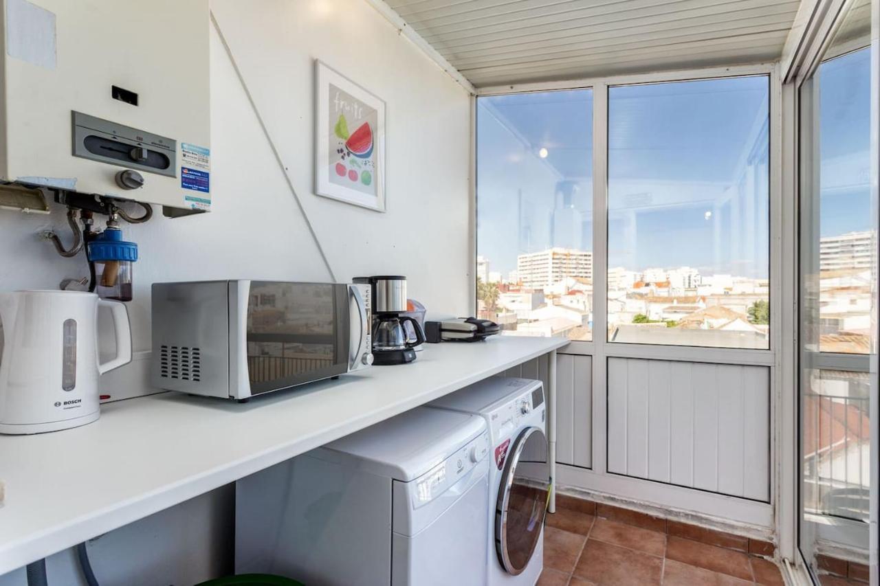 Marina Penthouse Faro Center Leilighet Eksteriør bilde